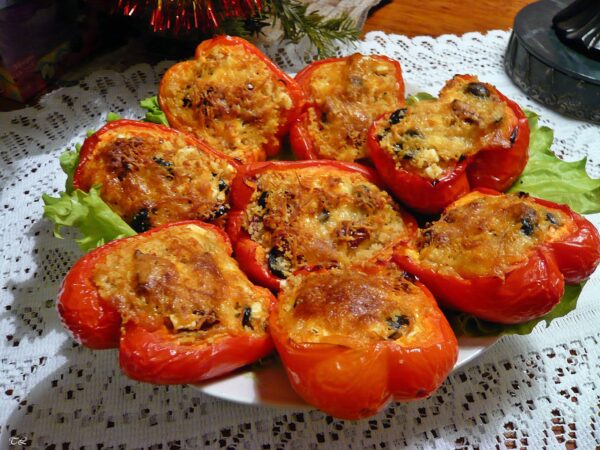 Сладкий перец запеченный