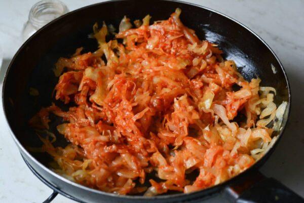 Пирожки с капустой быстрые