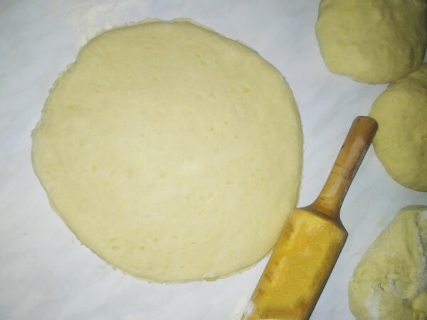 Лепешка из картофеля